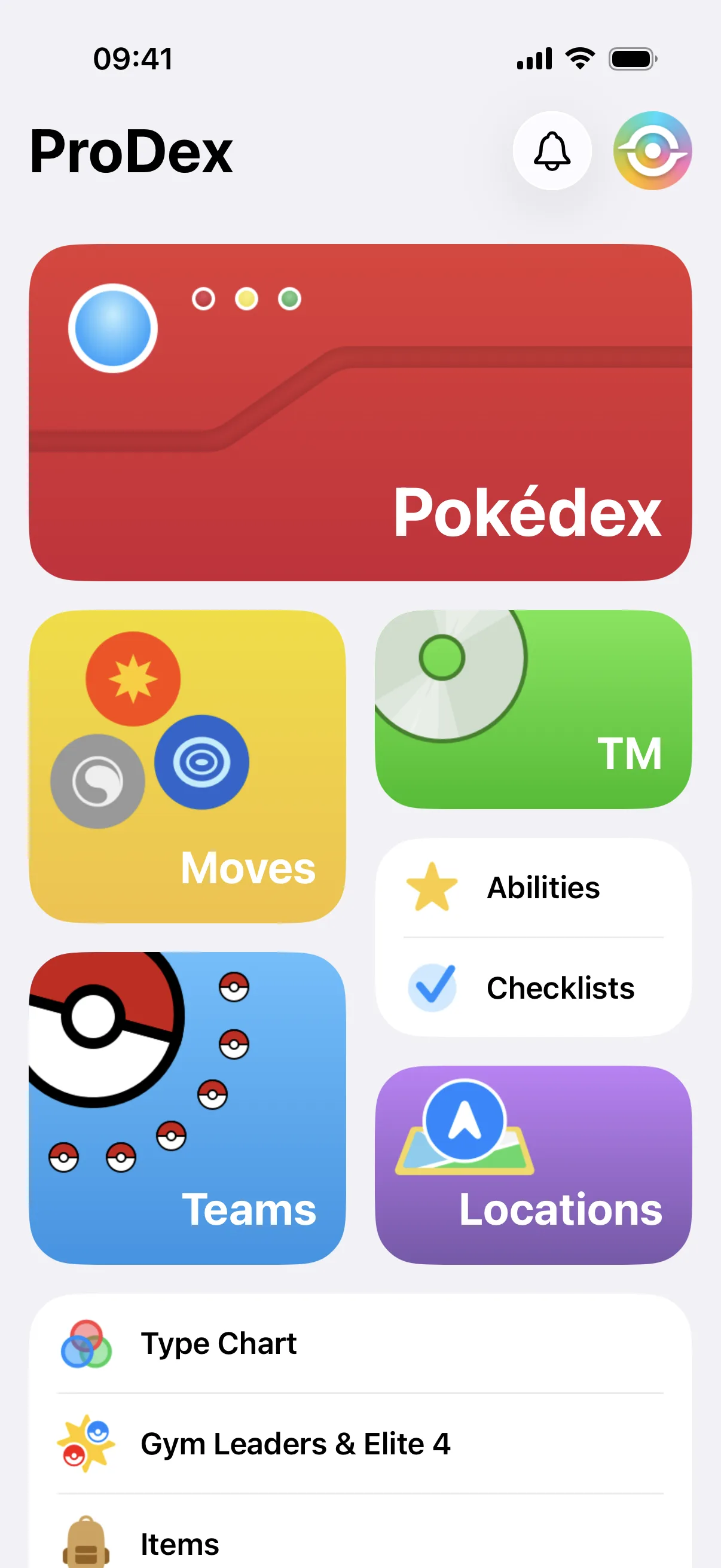ProDex team builder with type coverage analysis